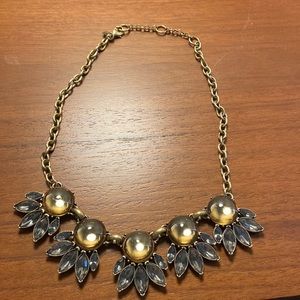 Banana republic jewelled necklace